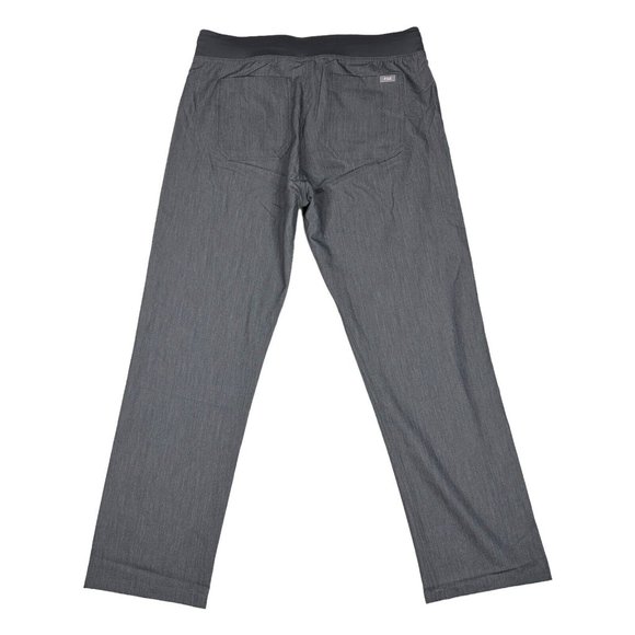 NWT FIGS Technical Collection Womens M Livingston Scrub Pant Graphite Gray - Picture 2 of 9